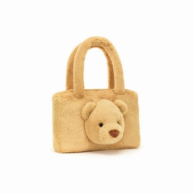 Jellycat Smudge Bear Tote Bag New Zealand | TBSUC1682